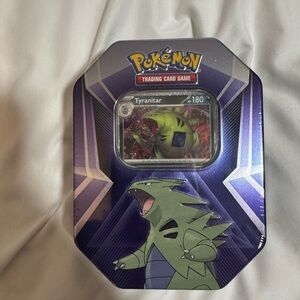 Pokemon Trading Card Game Tin - Purple and Green